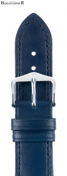 Hirsch Kent Artisan 14mm Horlogeband Blauw