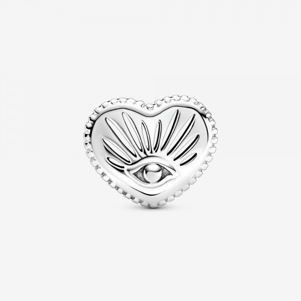 Pandora - Zilveren Passions Bedel 799179C00 All-Seeing Eye en Heart