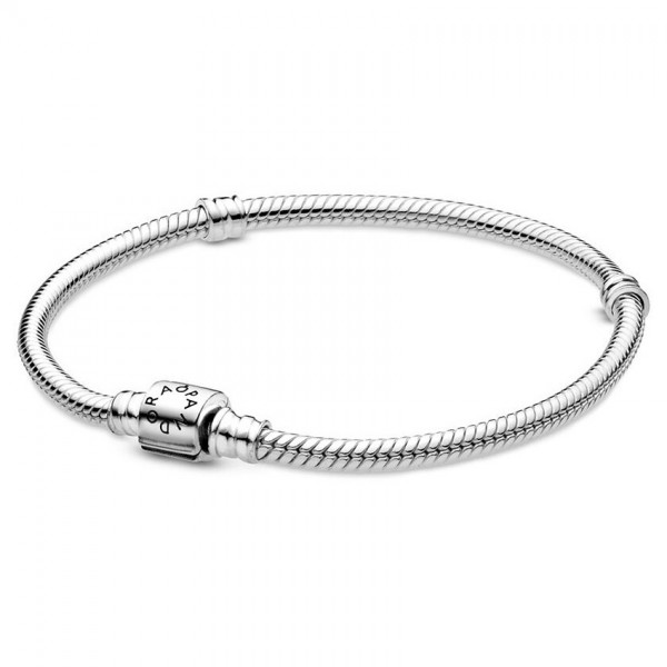 Pandora Moments - Zilveren Snake Armband 598816C00 20cm - Cilindersluiting