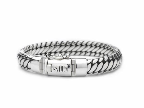 Silk - Zilveren Armband 371.22 Bold