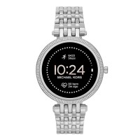 Michael Kors Smartwatch - Gen 5E Darci // MKT5126 // Dames Smartwatch- Zilverkleurig