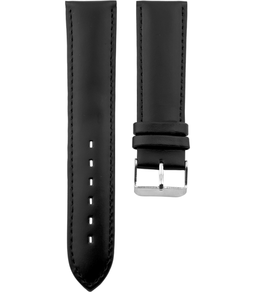 OOZOO losse horlogeband Zwart 20mm