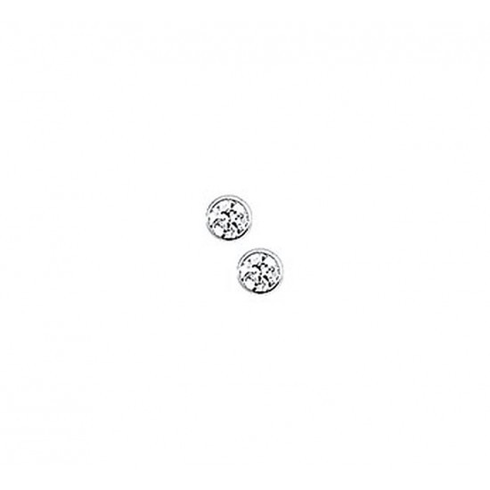 Kasius - Zilveren Oorknopjes met Zirkonia // 1000794 // 2,5mm