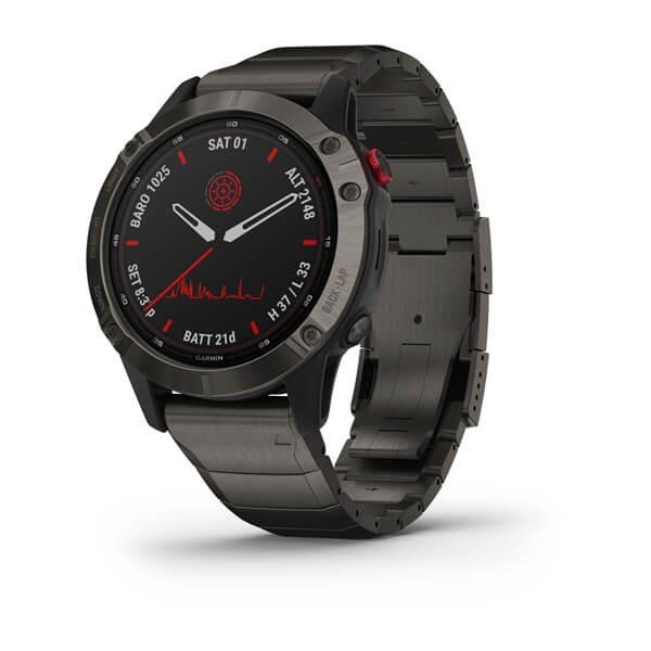 Garmin - Fenix 6 Pro Solar Edition // 010-02410-23 // Smartwatch - Zwart