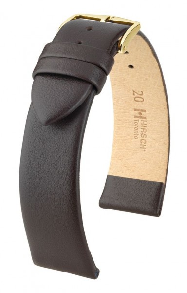 Hirsch - Horlogeband // 03702110-1-18 // Toronto M 18mm BRUIN